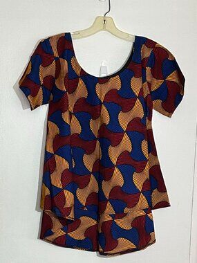 African Print Top